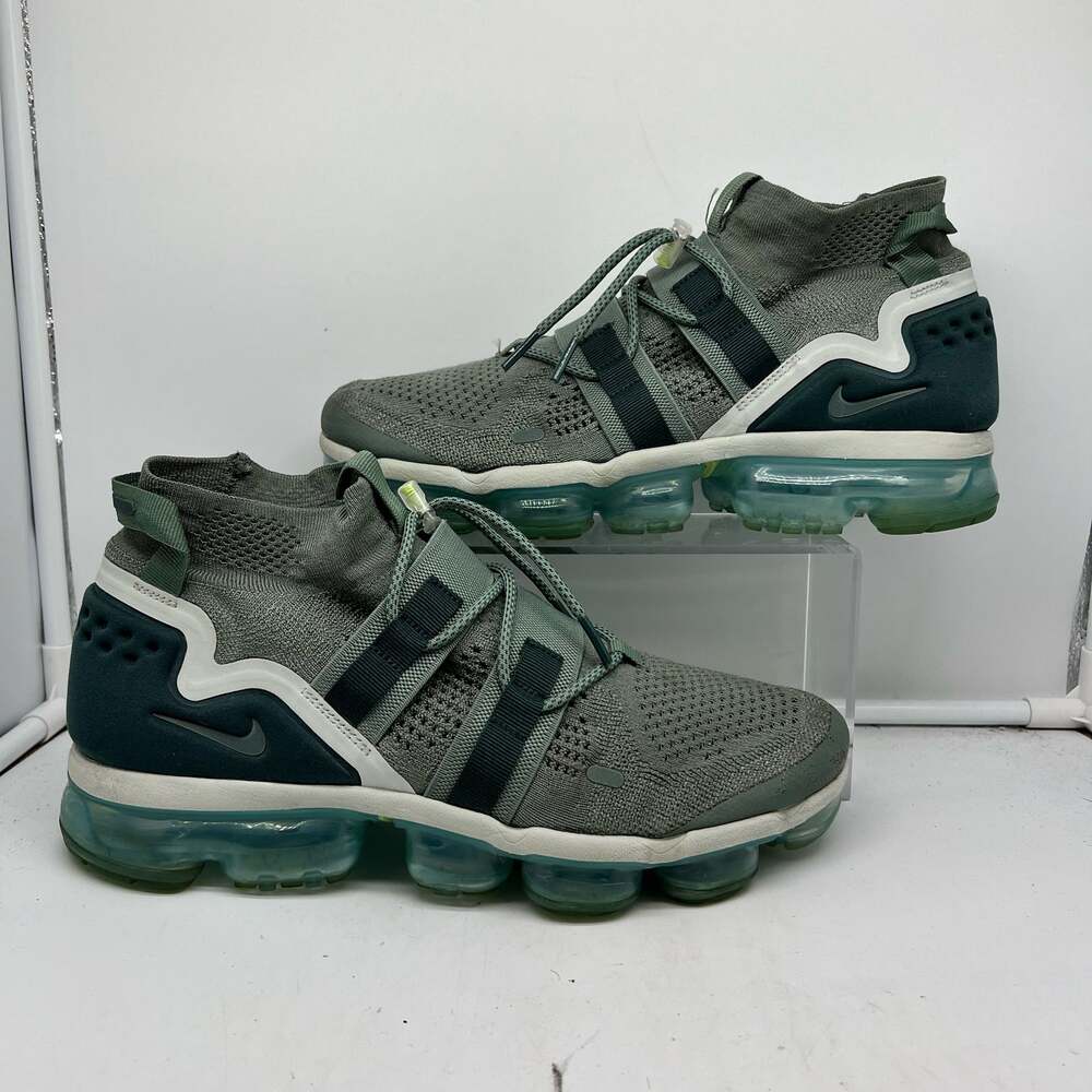 Nike Shoes Mens 11 Air Vapormax Flyknit Utility Clay Green Spruce AH6834-300